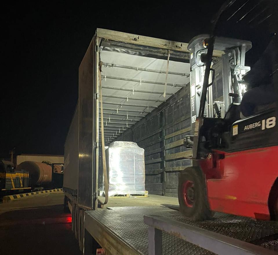 Перевозка аккумуляторов (Иран - Россия)